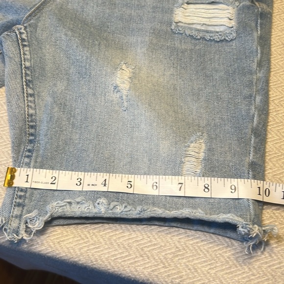 Kuwalla Tee Light Blue Denim Shorts.  Kuwalla Jorts.  Jean Shorts.  Size 36 - Picture 8 of 11